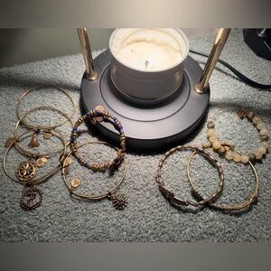 Alex and Ani Gold Bracelet Lot